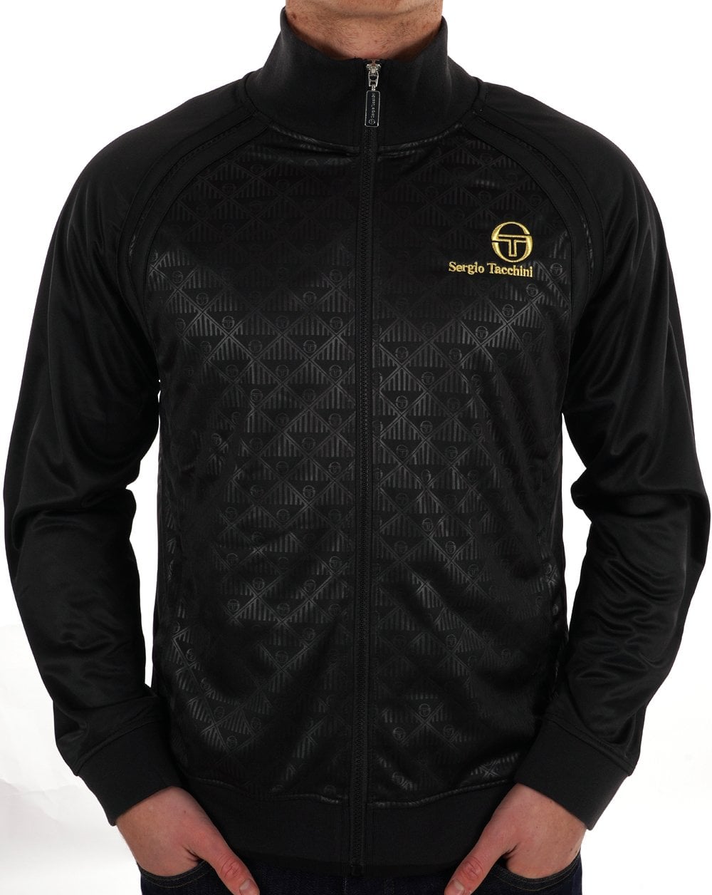 Sergio Tacchini Ghibli Mono Track Top Black