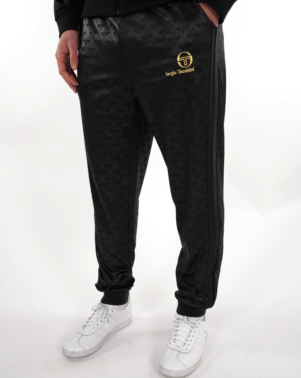 Sergio Tacchini Ghibli Mono Track Pants Black