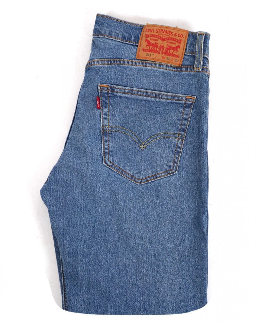 Levi's 511 Slim Fit Jeans Medium Indigo Worn In