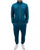 Fila Vintage Velour Track Top Deep Lagoon