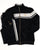 Sergio Tacchini Masters Velour Track Top Black - Mist Grey