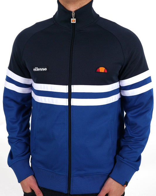 Ellesse Rimini Bex Track Top Navy Blue White