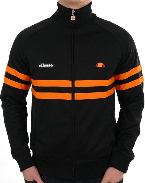 Ellesse Rimini Track Top Black/Orange