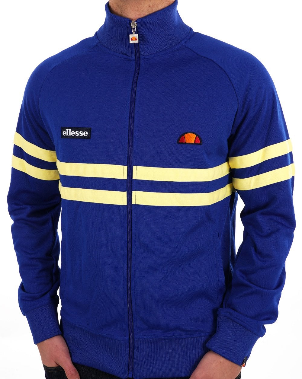 Ellesse Rimini Track Top Blue/Yellow