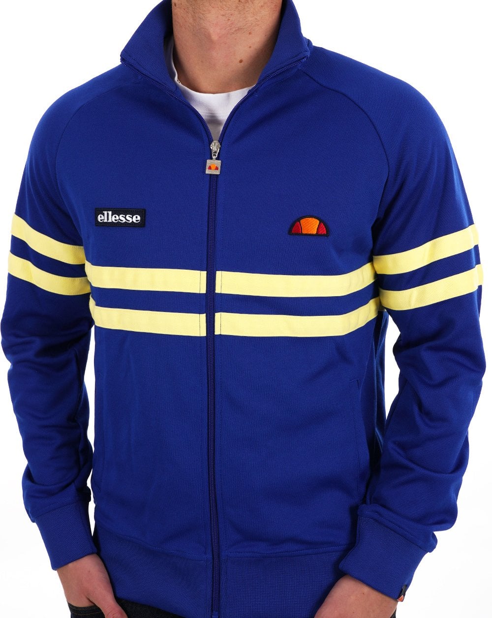 Ellesse Rimini Track Top Blue/Yellow