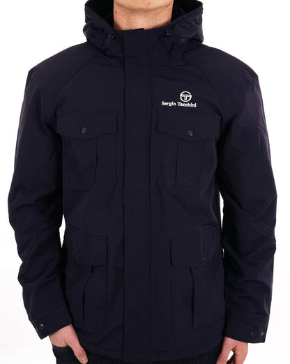 Sergio Tacchini Lined Pocket Jacket Navy
