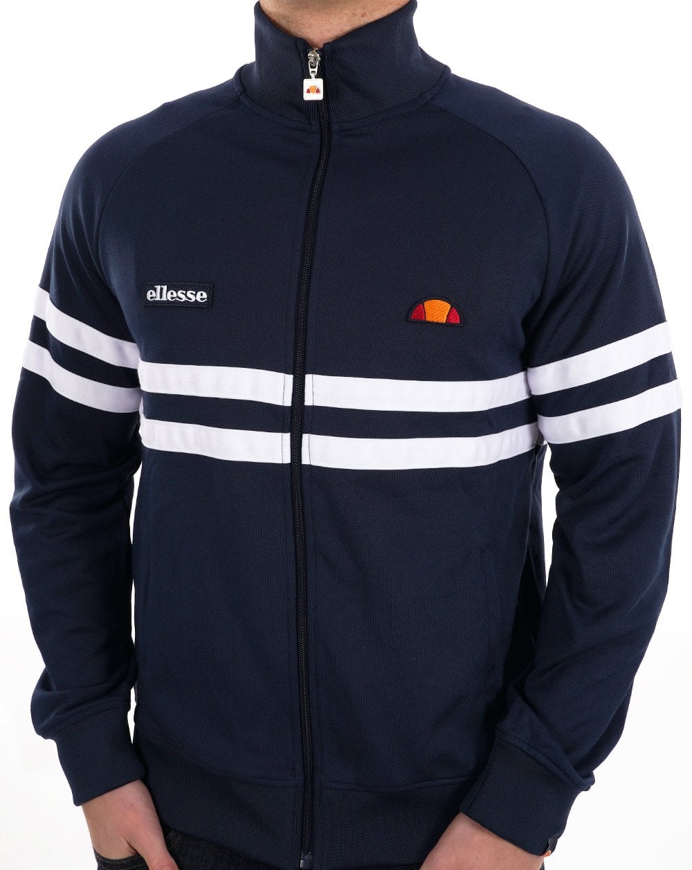 Ellesse Rimini Track Top Navy/white