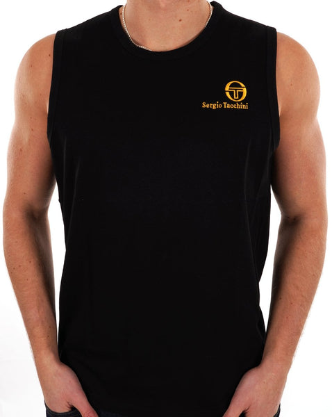 Sergio Tacchini Vest Black Gold