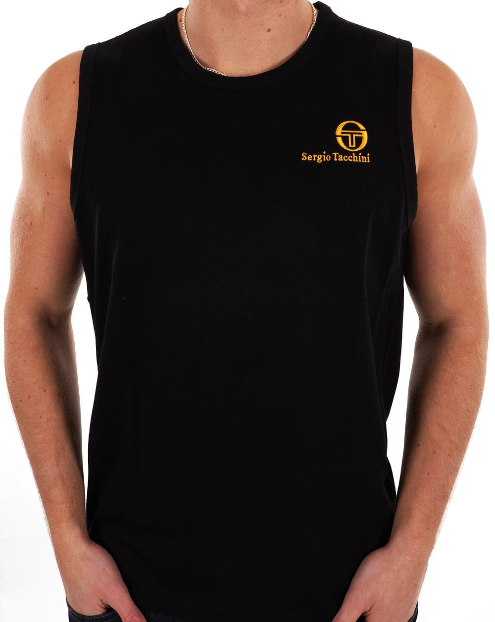 Sergio Tacchini Vest Black Gold