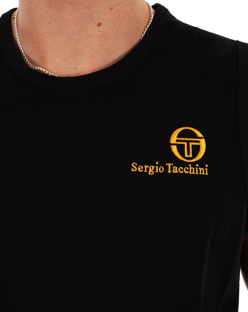 Sergio Tacchini Vest Black Gold