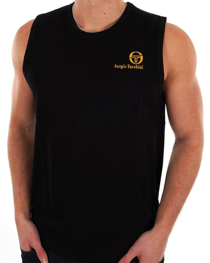 Sergio Tacchini Vest Black Gold