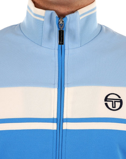 Sergio Tacchini Masters Track Top Sky Azure Blue