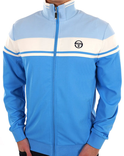 Sergio Tacchini Masters Track Top Sky Azure Blue
