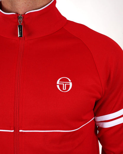 Sergio Tacchini Orion Davis Track Top Red White