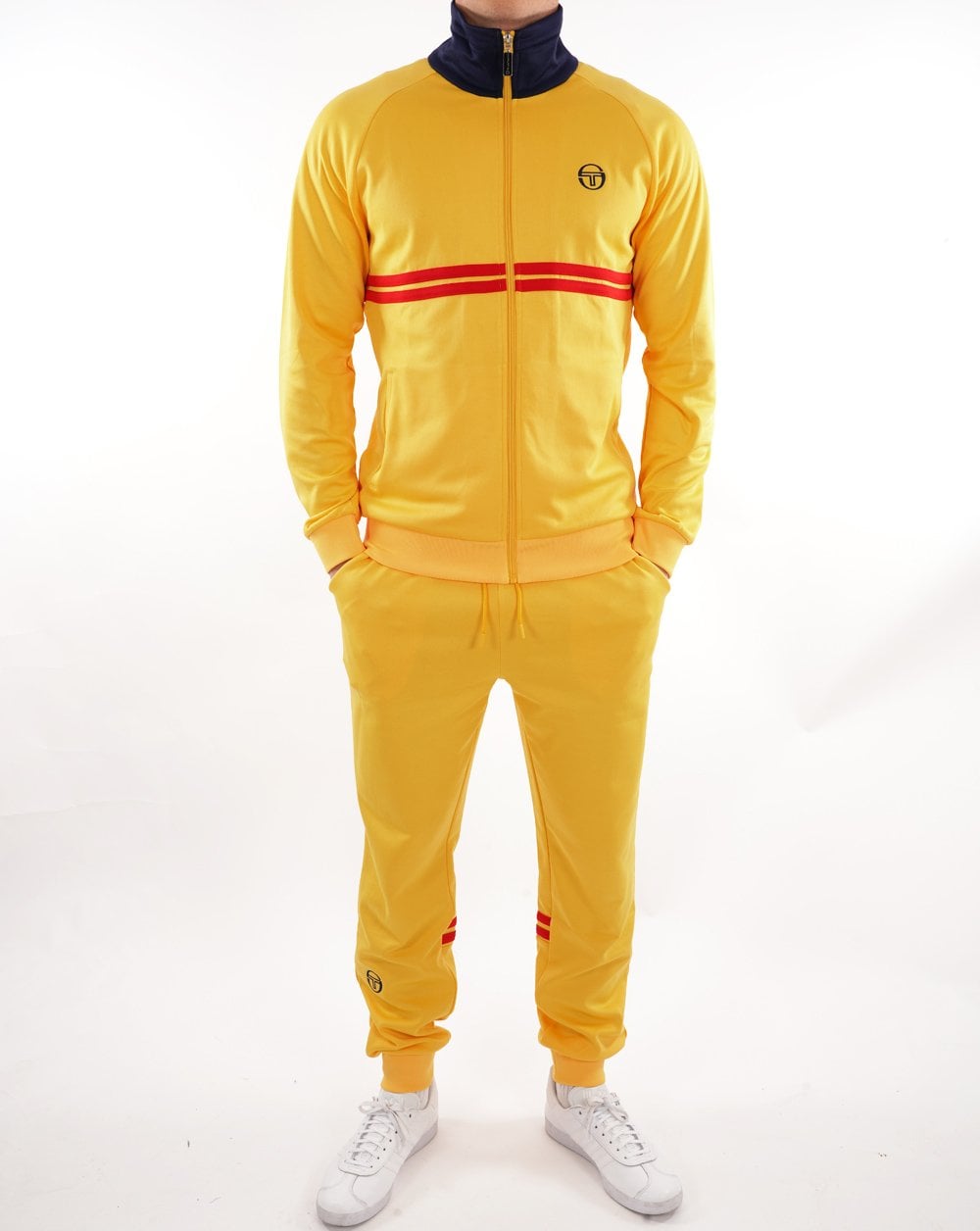 Sergio Tacchini Dallas Cuffed Track Pants Yellow/Red