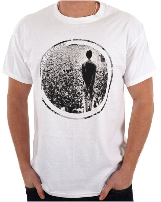 Live Forever T Shirt White