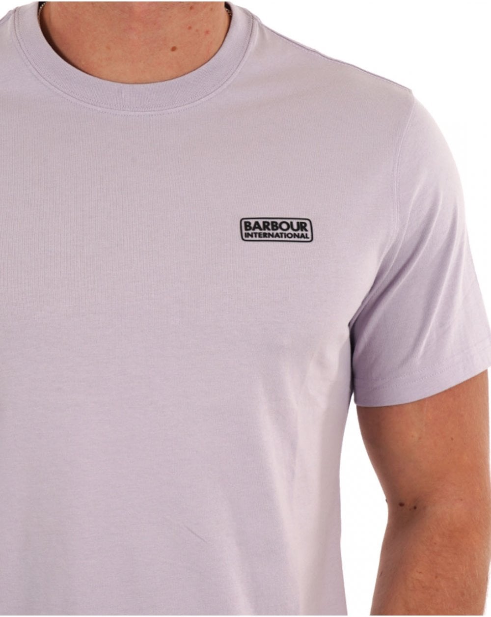Barbour International Small Logo T-shirt Thistle