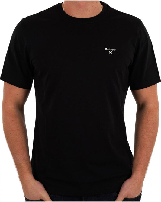 Barbour Sports T Shirt Black
