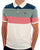 Fila Vintage Talos Striped Polo Shirt Off White