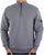 Barbour International Ewan Half Zip Funnel Neck Sweat Washed Blue