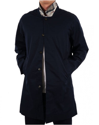Barbour Rokig Waterproof Mac Navy
