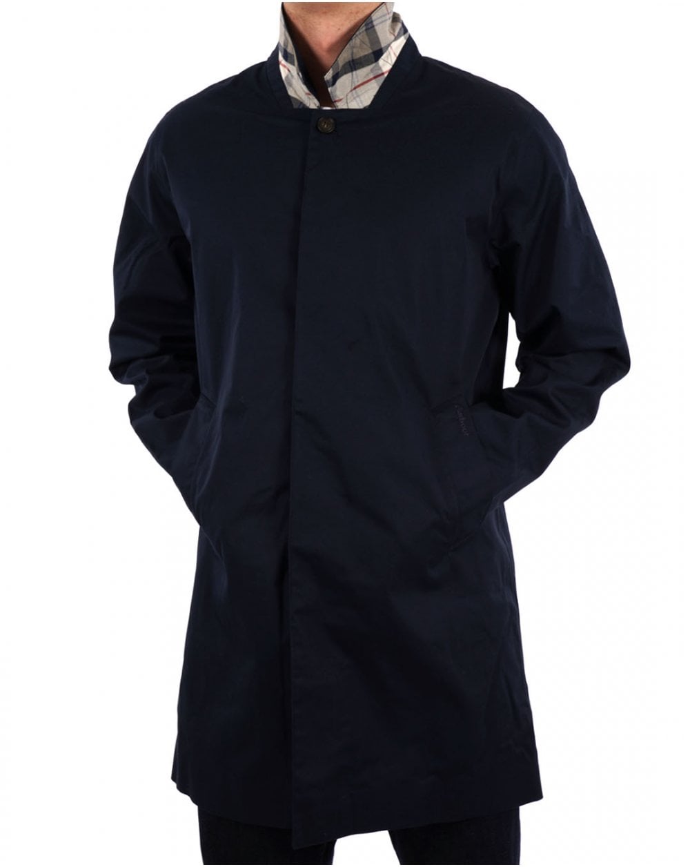 Barbour Rokig Waterproof Mac Navy