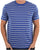 Gant Striped T Shirt Rich Blue