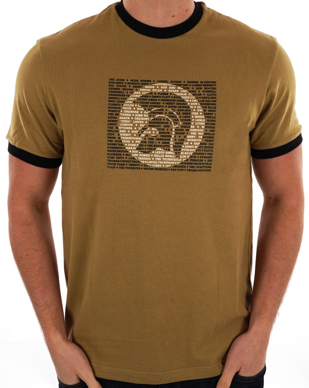 Trojan Artist T-shirt Camel