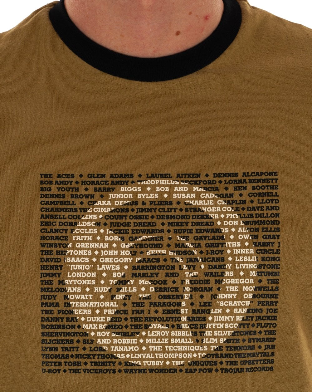 Trojan Artist T-shirt Camel