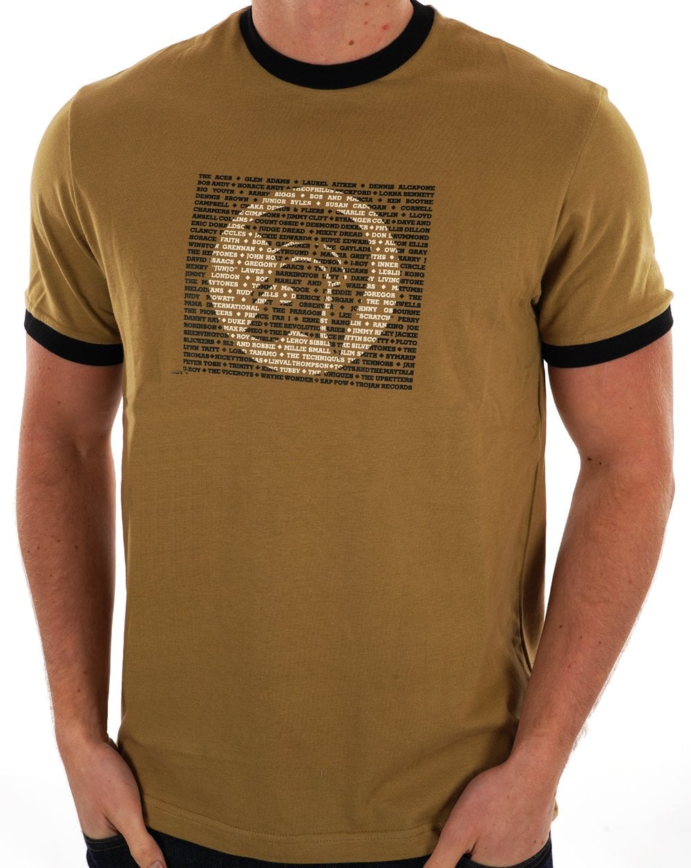 Trojan Artist T-shirt Camel