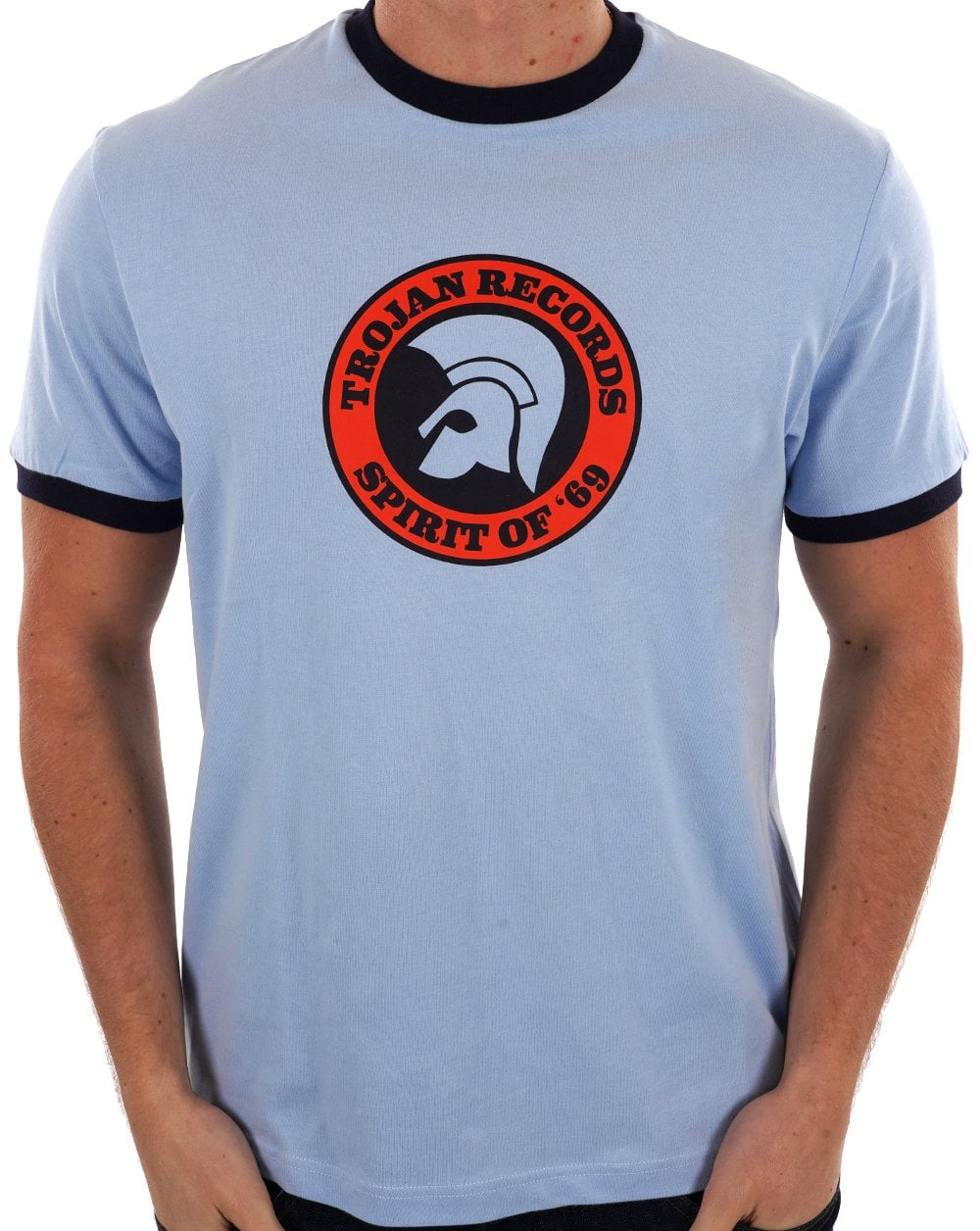 Trojan Spirit Of 69 T-shirt Powder Blue