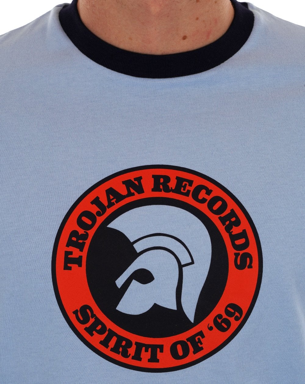 Trojan Spirit Of 69 T-shirt Powder Blue