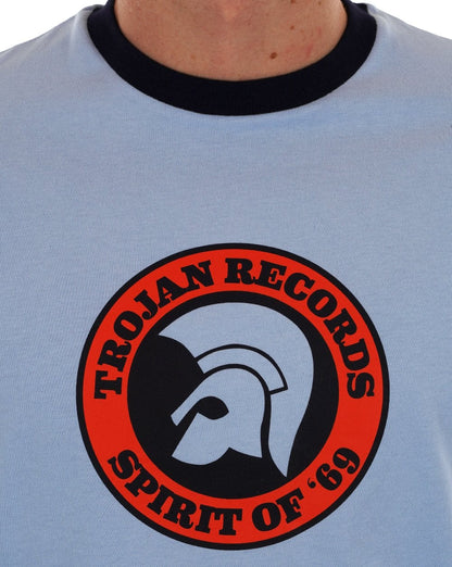 Trojan Spirit Of 69 T-shirt Powder Blue