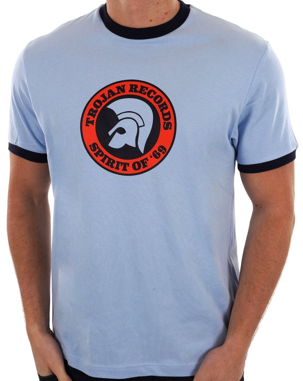 Trojan Spirit Of 69 T-shirt Powder Blue