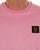 Trojan Badged Plain T-shirt Pink
