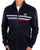 Sergio Tacchini Multi Stripe Track Top Navy Blue