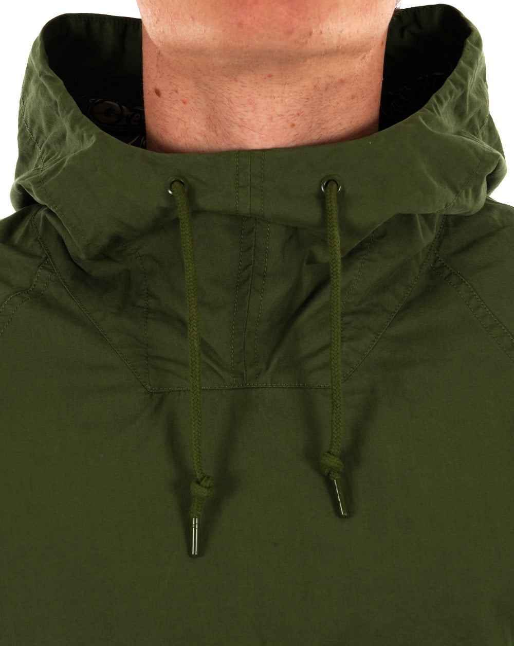 Pretty Green Feltham Smock Khaki Green