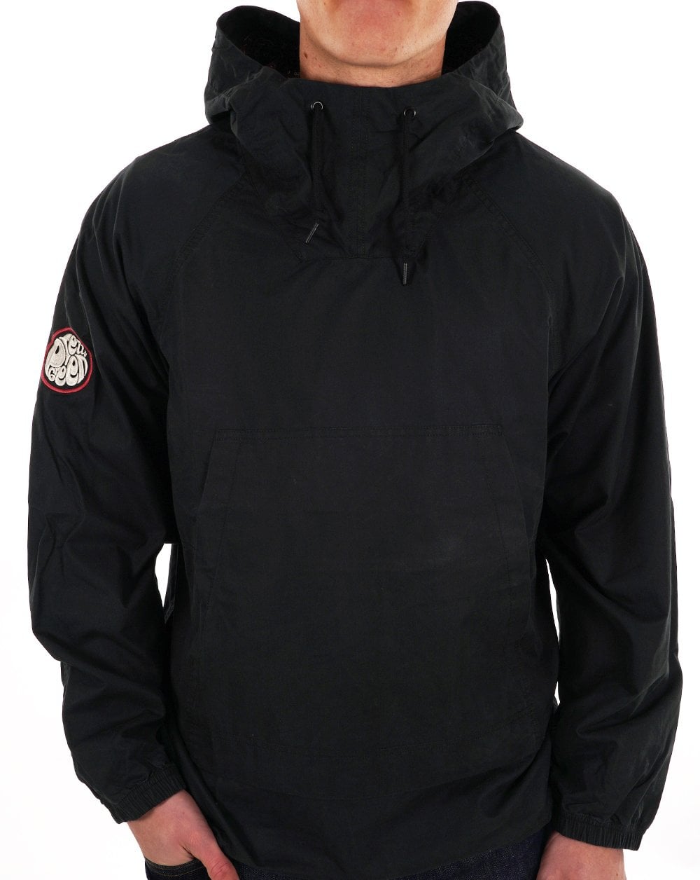 Pretty Green Feltham Smock Black
