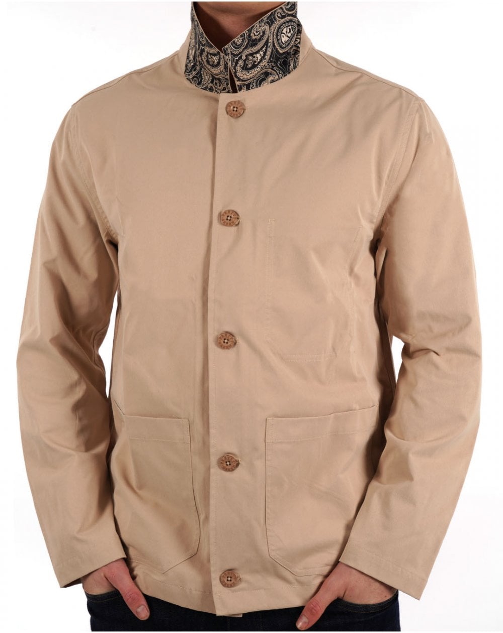 Pretty Green Didsbury Jacket Sand