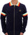 Sergio Tacchini slice Velour Track Top Navy
