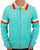 Sergio Tacchini Slice Velour Track Top Pool Blue
