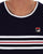 Fila Vintage Chest Stripe Vest Navy