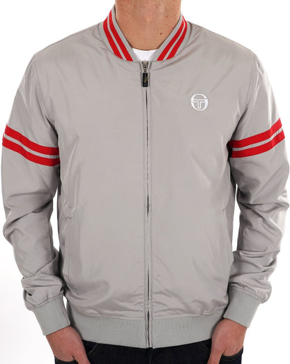 Sergio Tacchini Grello Bomber Jacket Grey
