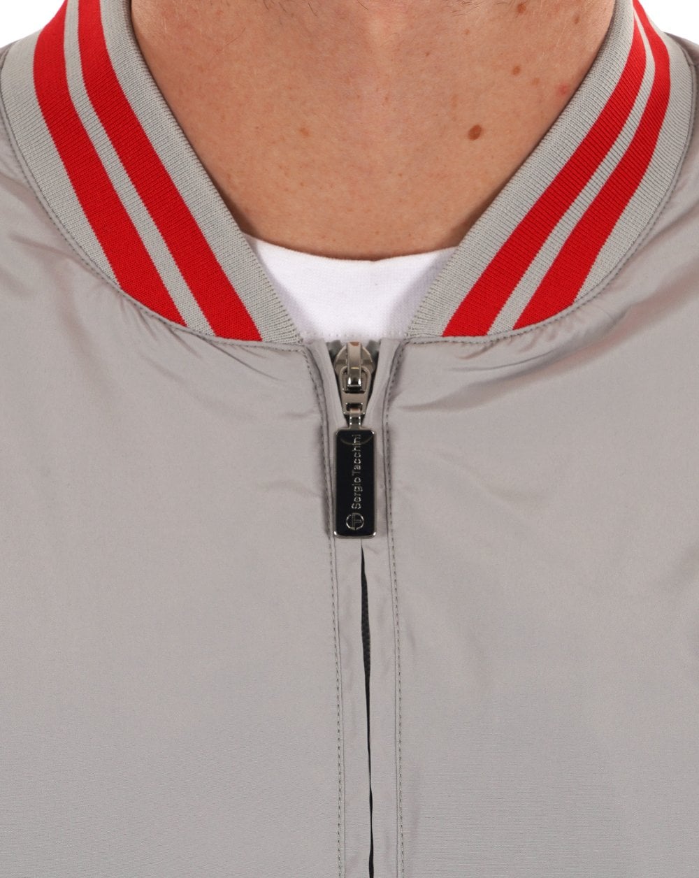 Sergio Tacchini Grello Bomber Jacket Grey