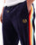 Sergio Tacchini Slice Velour Track Pants Navy Blue
