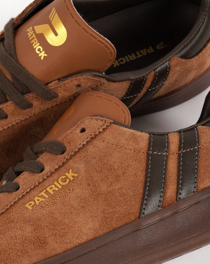 Patrick Monaco Trainers Camel Brown