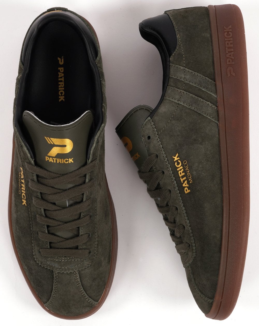 Patrick Monaco Trainers Olive/Black
