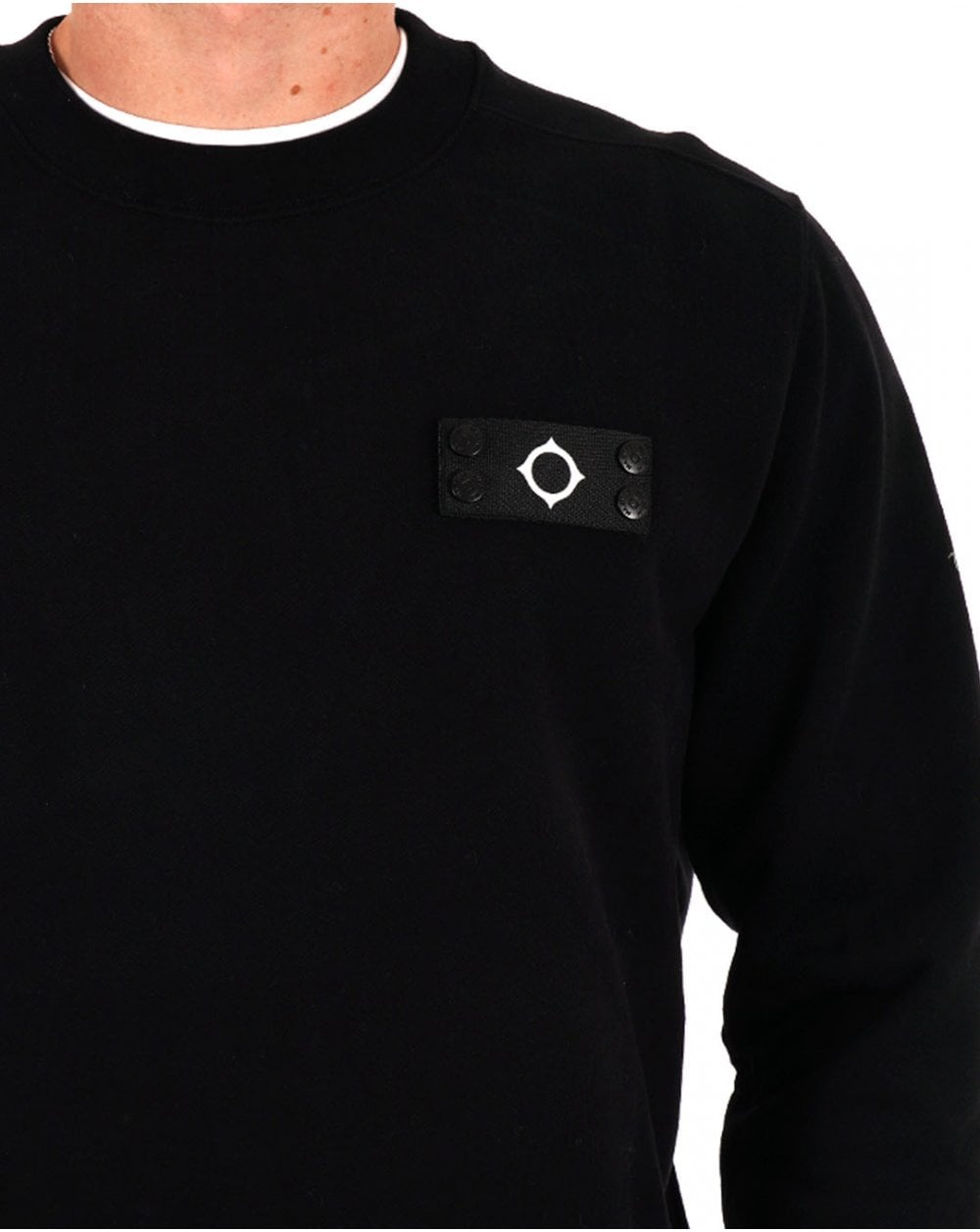 MA.STRUM Neo Crew Sweatshirt Black