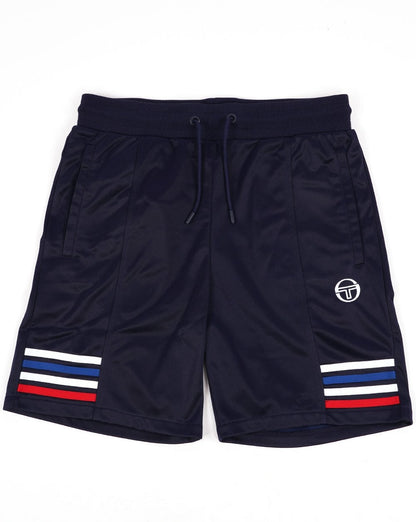 Sergio Tacchini Multi Stripe Shorts Navy Blue