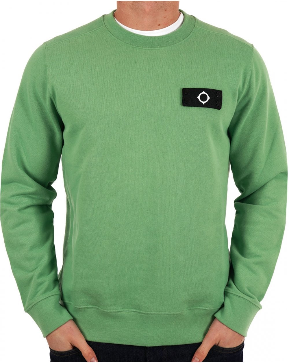 MA.STRUM Neo Crew Sweatshirt Fresh Green